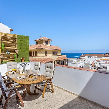 Appartement Central Penthouse, Close To The Natural Pools With Big Terrace, Ocean & City View à Garachico  Extérieur photo